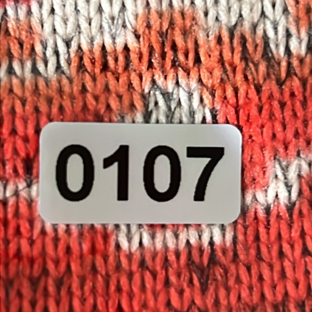 Women's Red Patterned Sweater - Picture 15 of 15